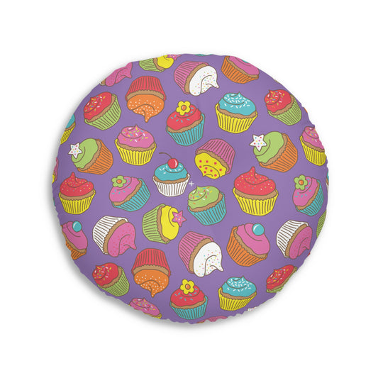 Tufted 2-sided Floor Pillow