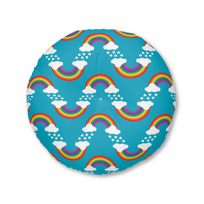 Tufted 2-sided Floor Pillow