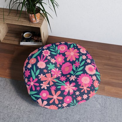 Tufted 2-sided Floor Pillow