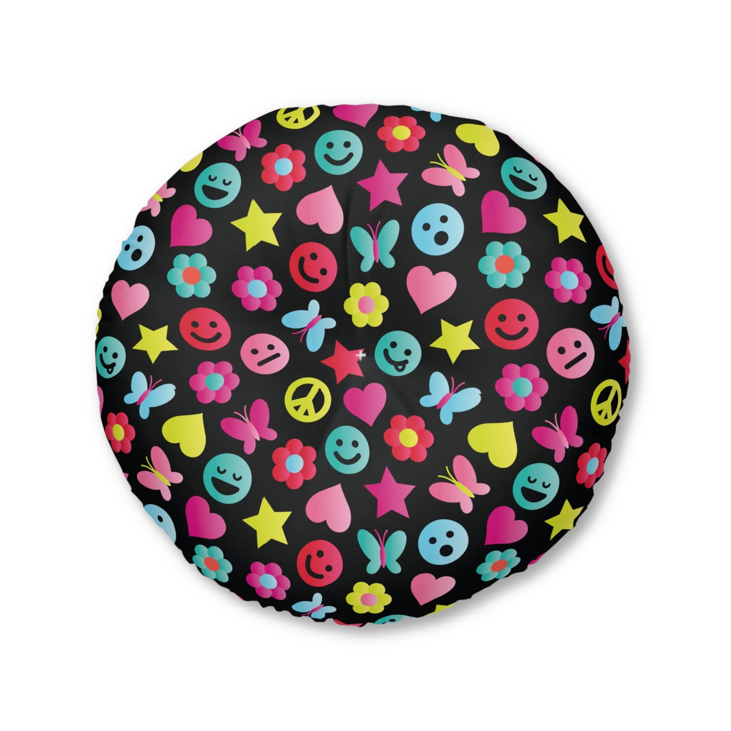 Tufted 2-sided Floor Pillow